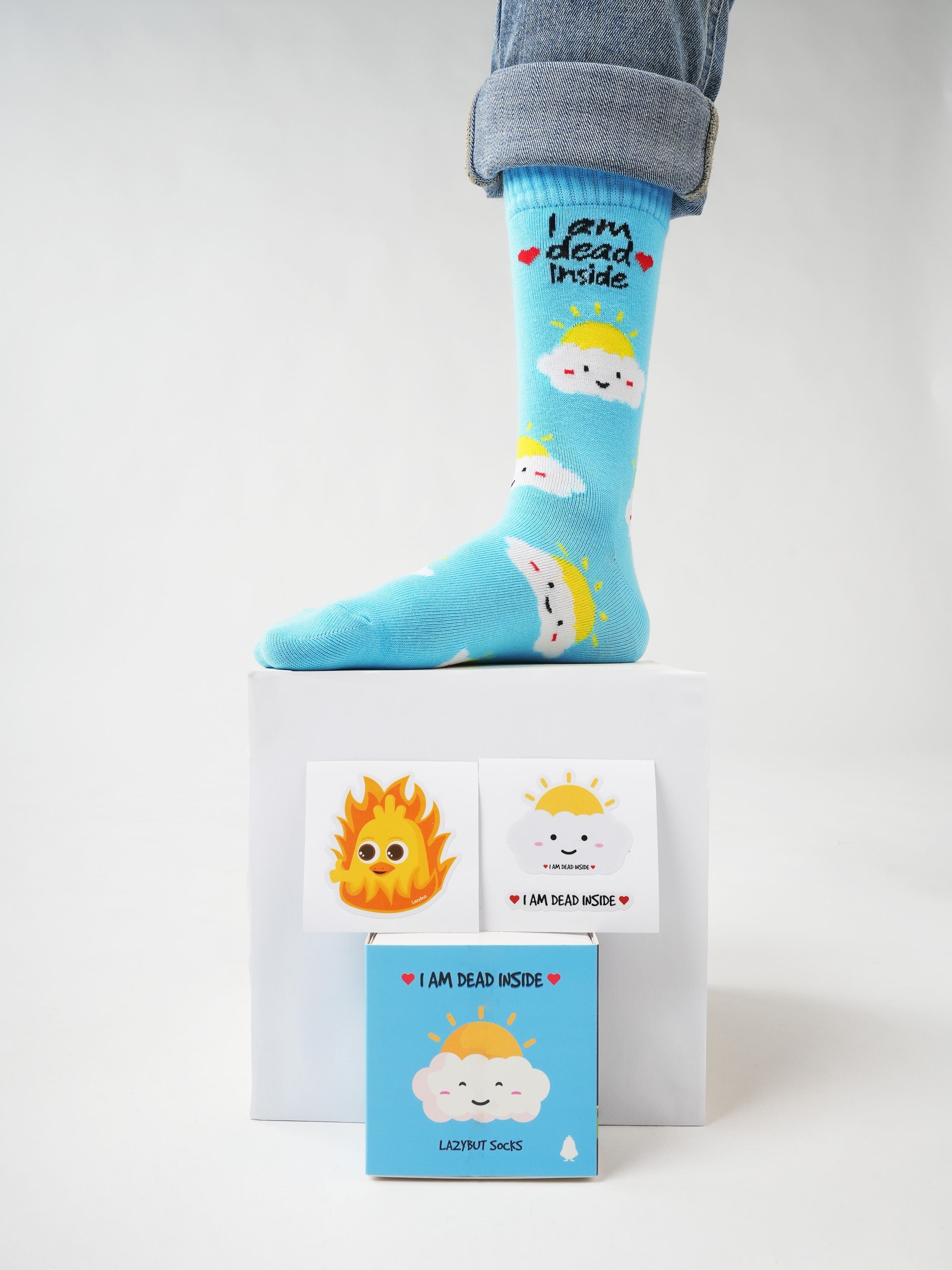 Dead Inside Socks Pack - Lazybut