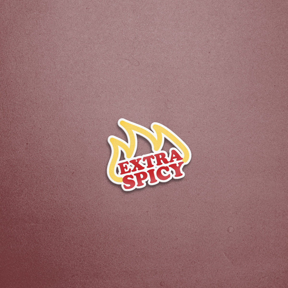 Extra Spicy Sticker