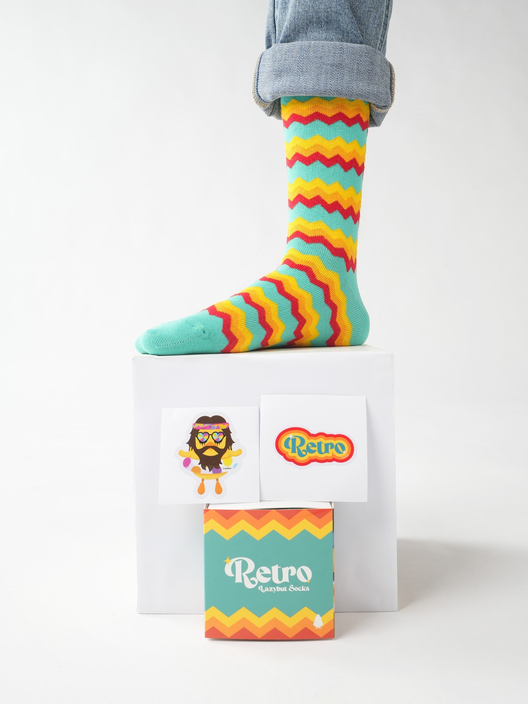 Retro Socks Pack - Lazybut