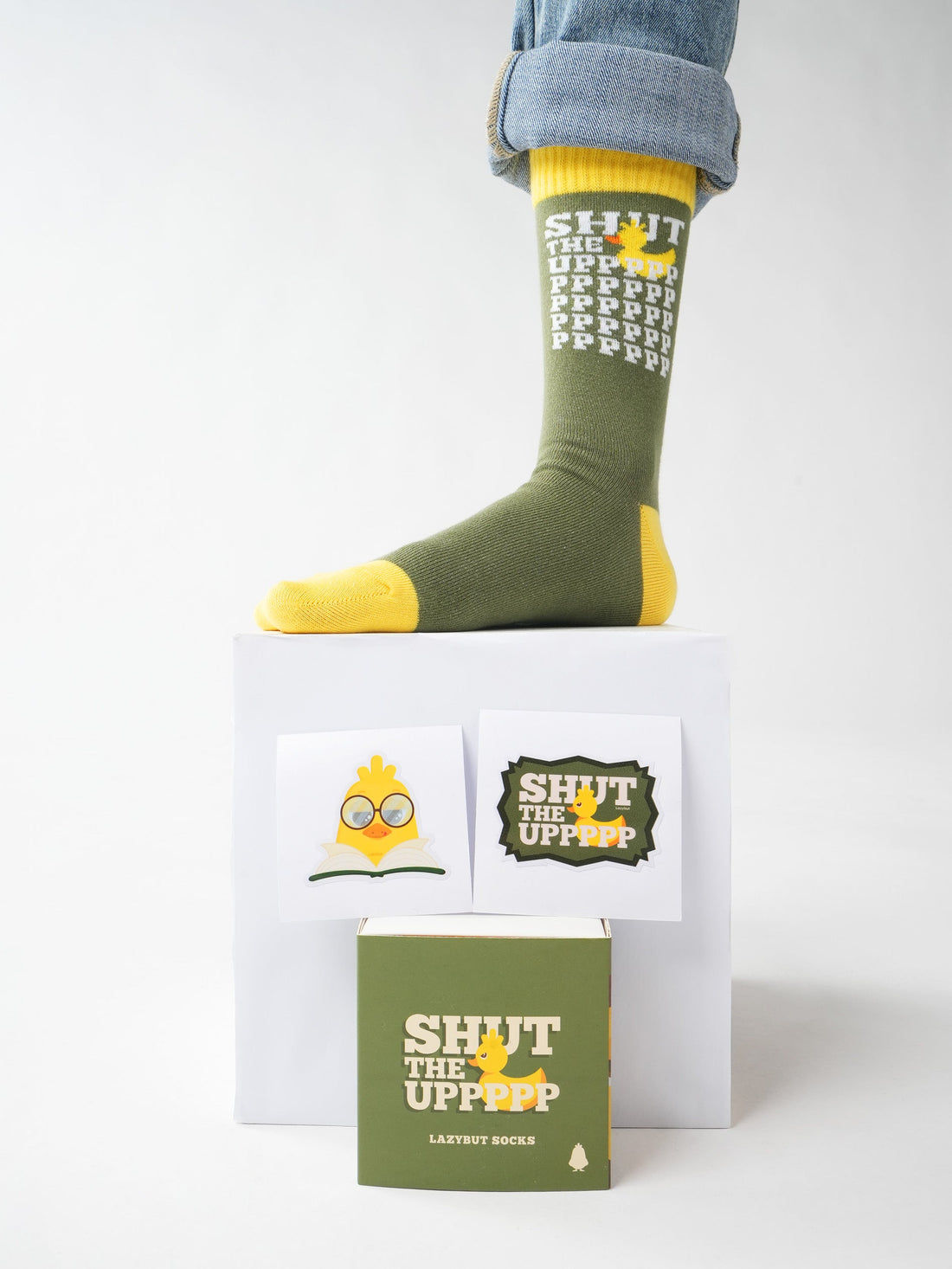 Shut The Duck Up Socks Pack - Lazybut