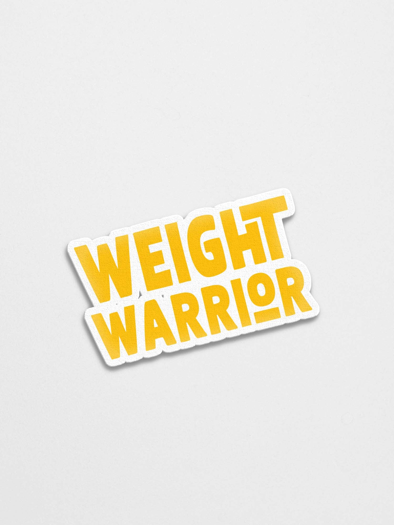 Weight Warrior Sticker - Lazybut