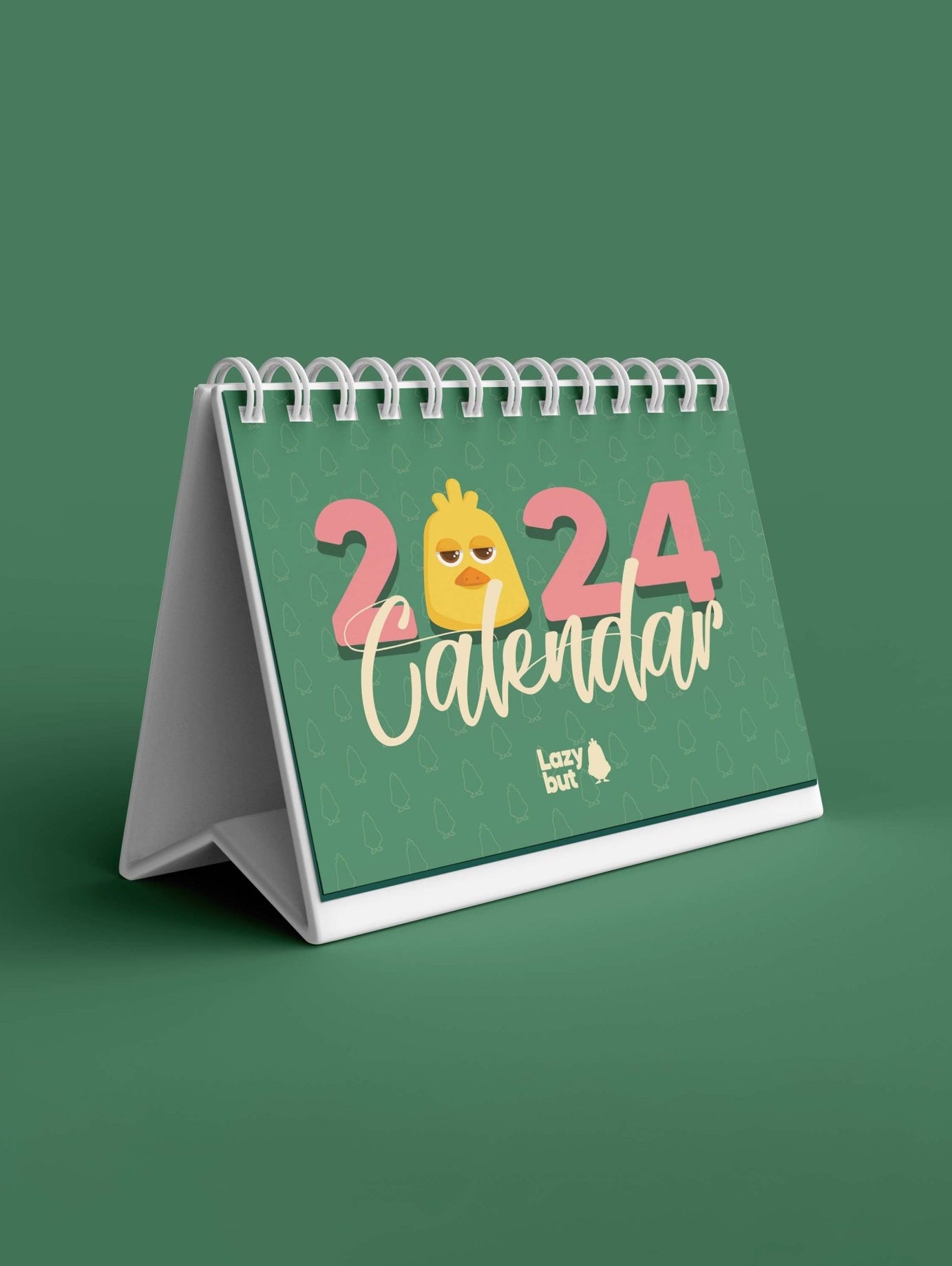 2024 Desk Calendar (Limited) - Lazybut