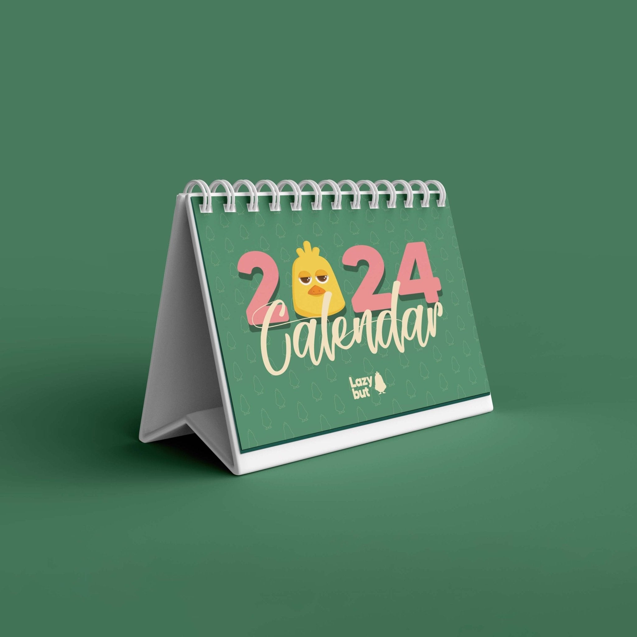 2024 Desk Calendar (Limited) - Lazybut