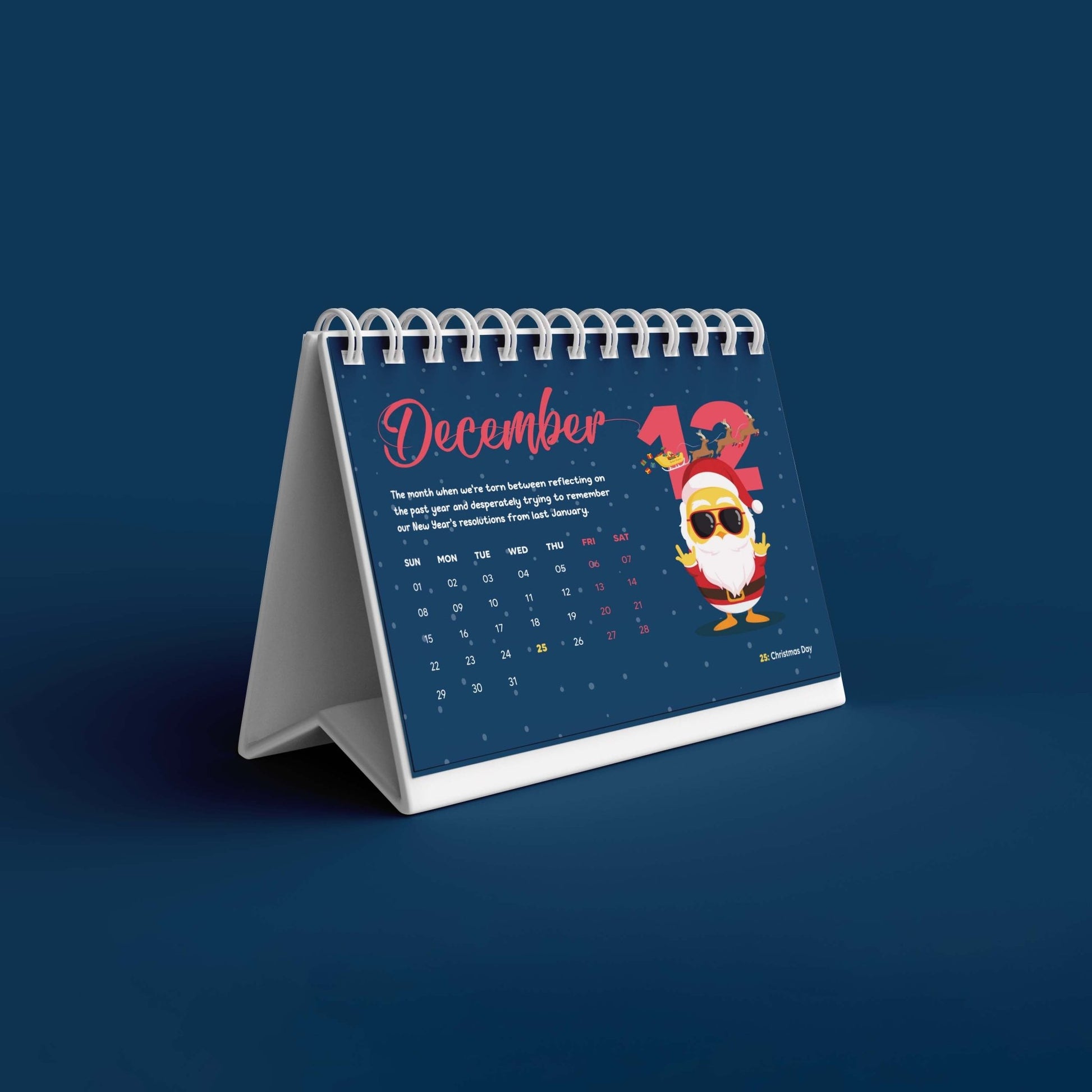 2024 Desk Calendar (Limited) - Lazybut