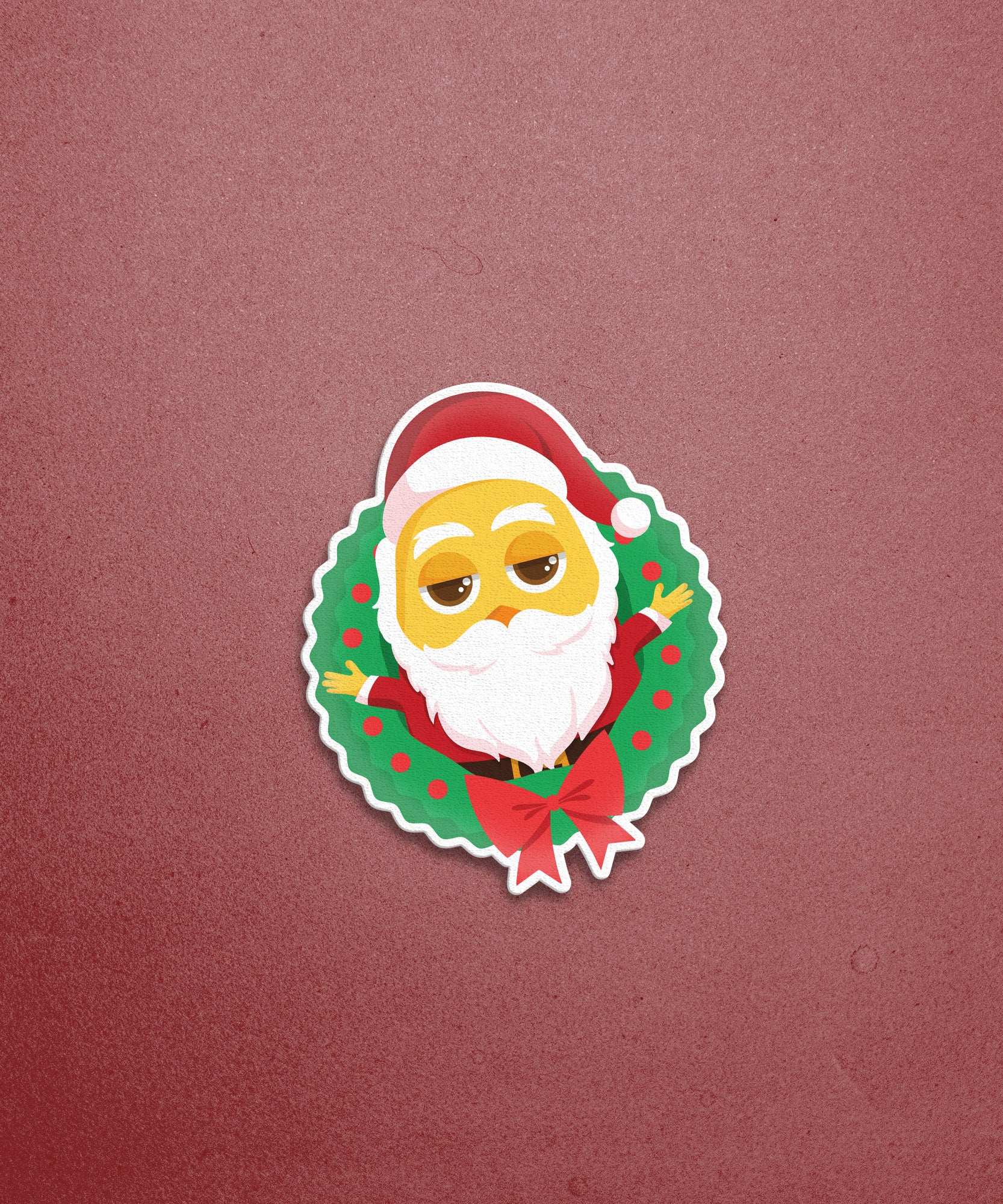 Santa 2 Sticker
