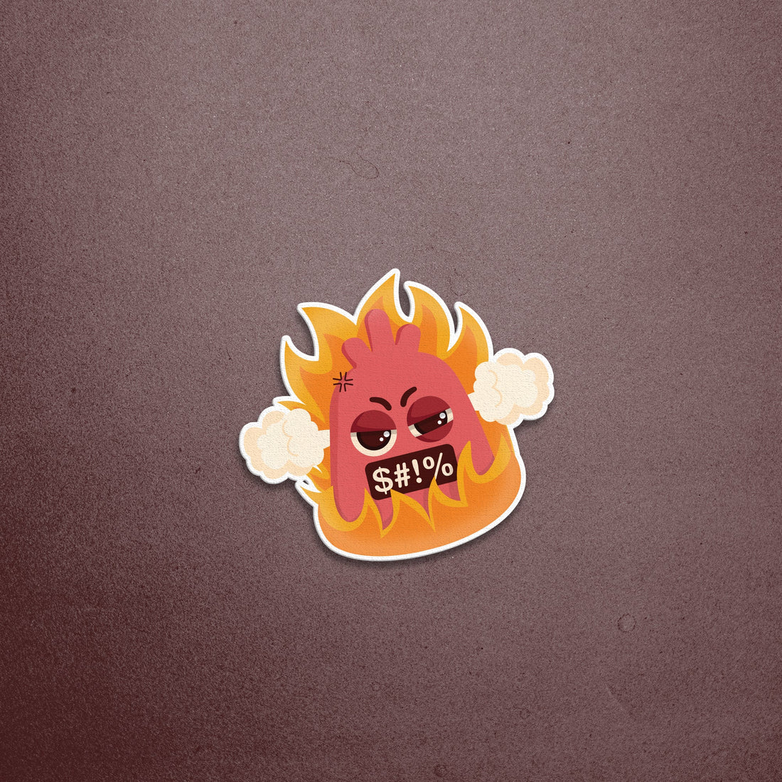 Angry Sticker - Lazybut