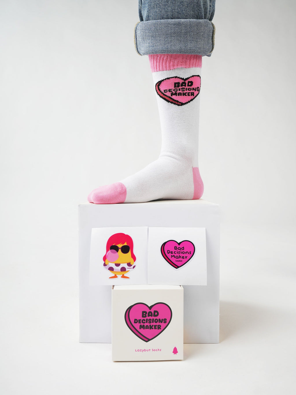 Bad Decisions Maker Socks Pack - Lazybut