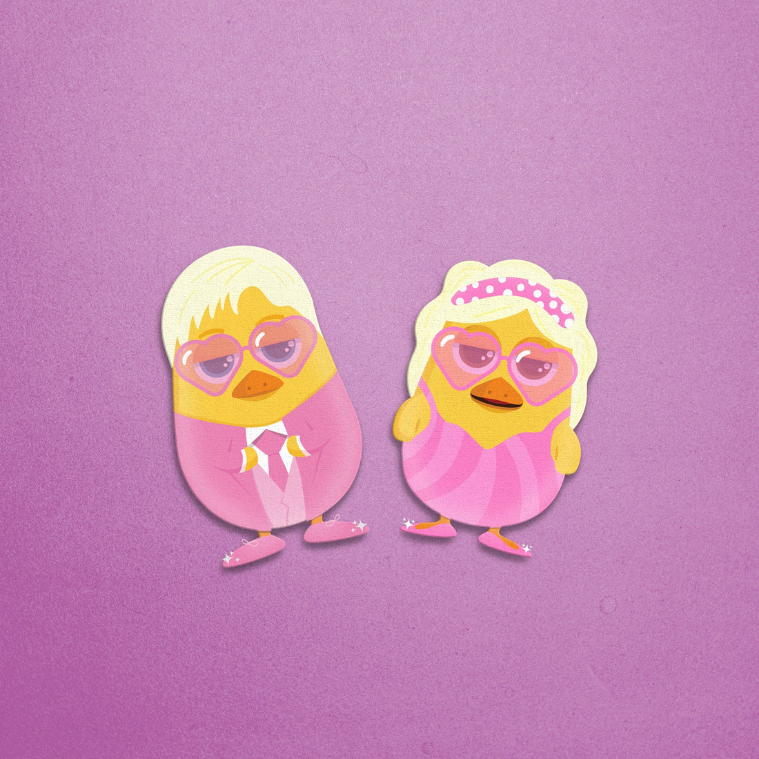 Barbie and Ken Pack Sticker - Lazybut