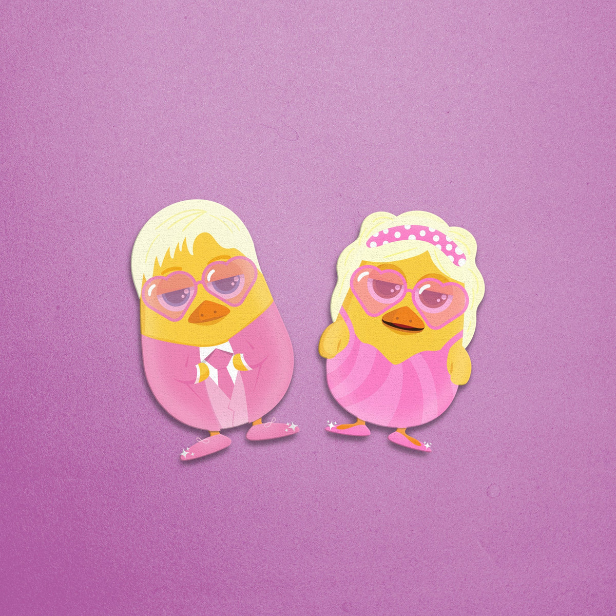 Barbie and Ken Pack Sticker