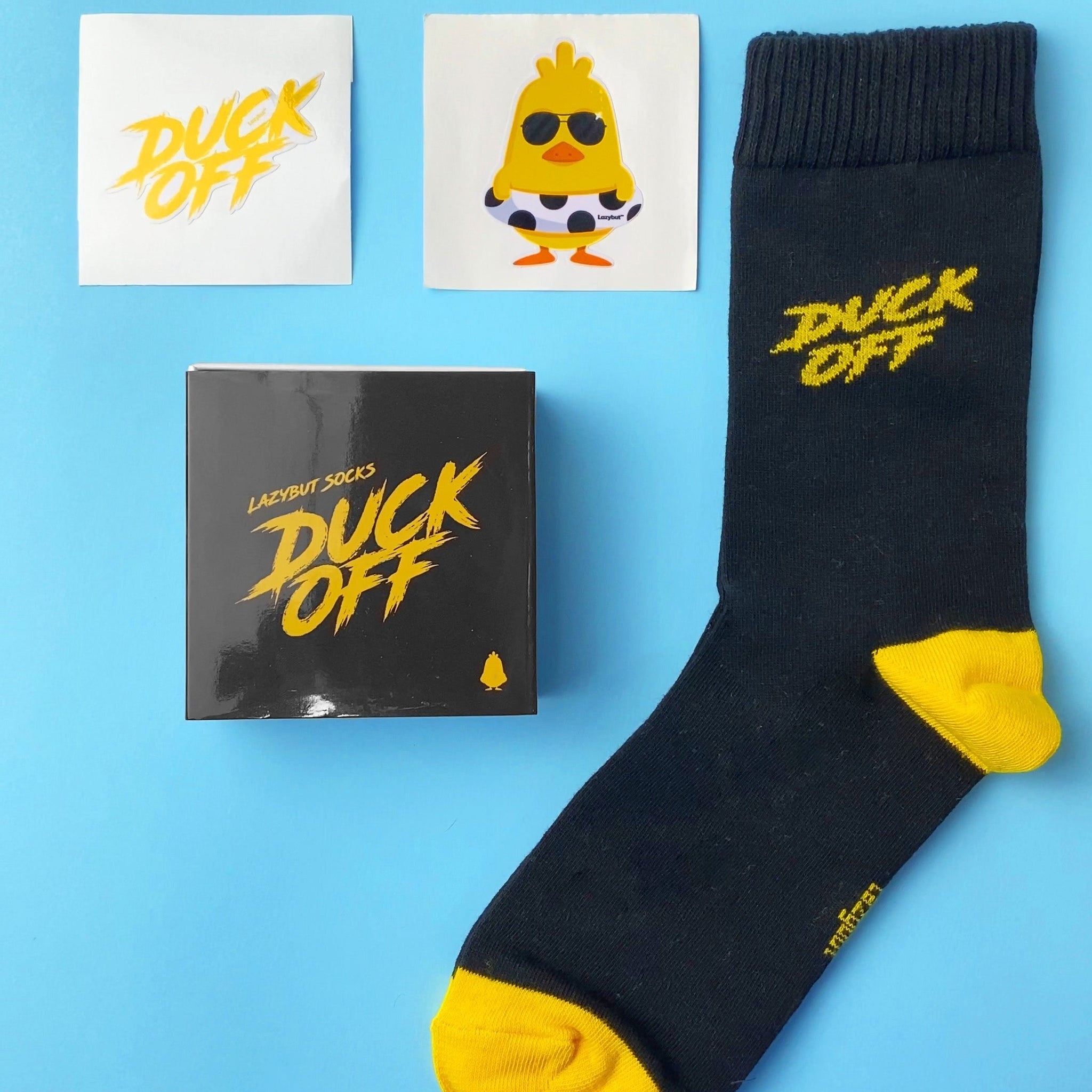 Black Duck Off Socks Pack - Lazybut