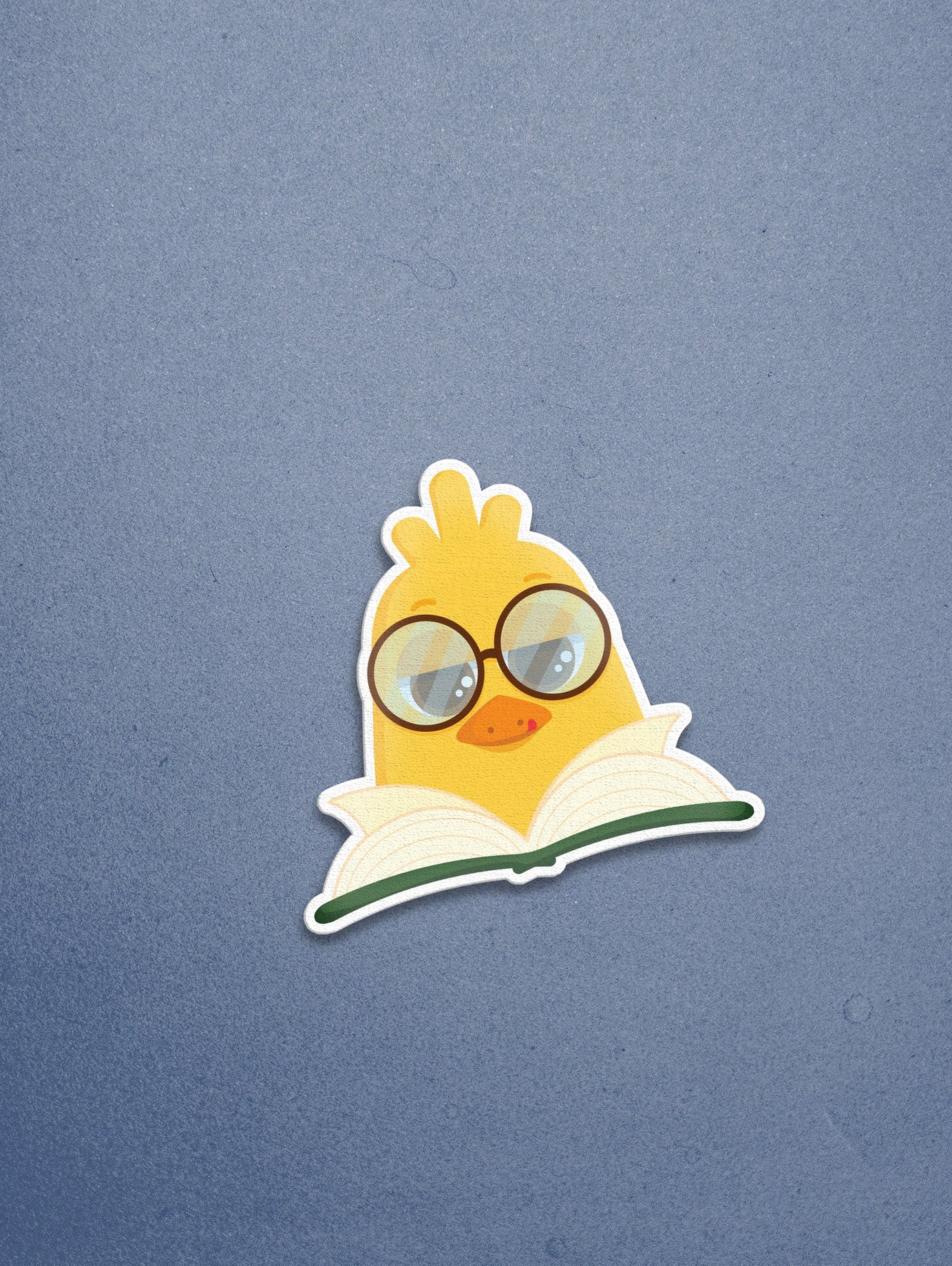 Bookworm Sticker - Lazybut