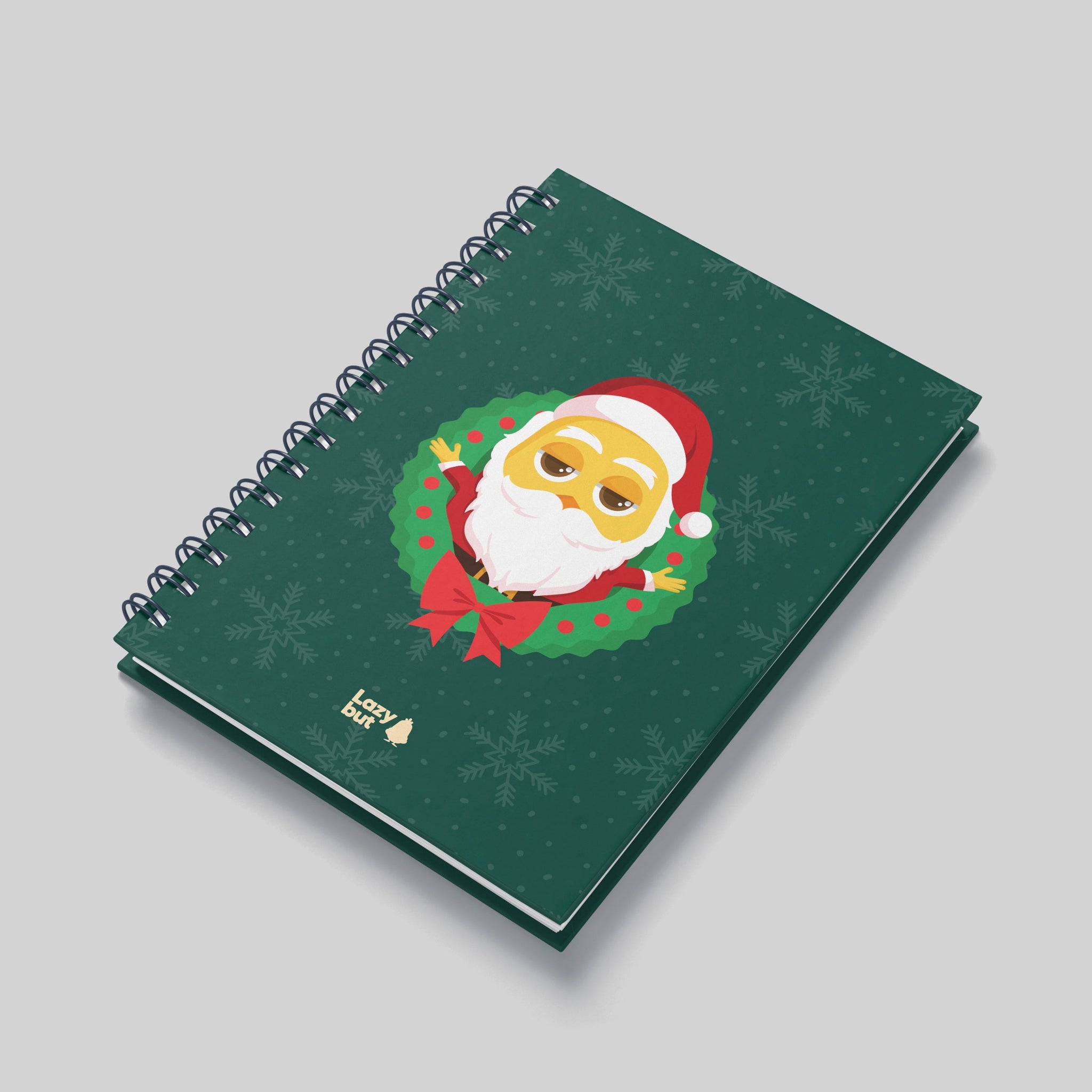 Christmas A6 Notebook - Lazybut