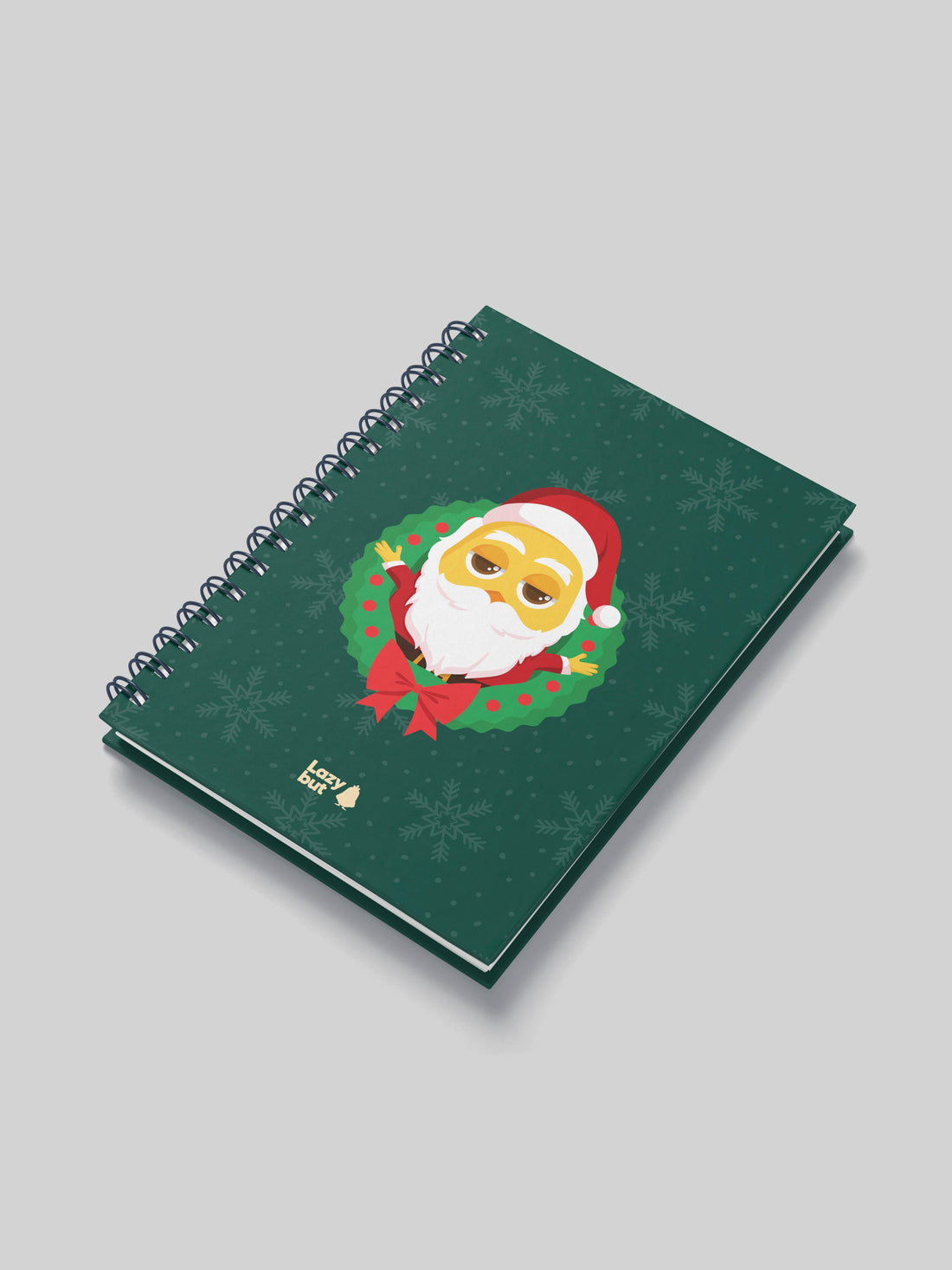 Christmas A6 Notebook - Lazybut