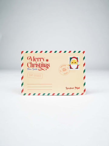 Christmas Letter (Card and Envelope) - Lazybut