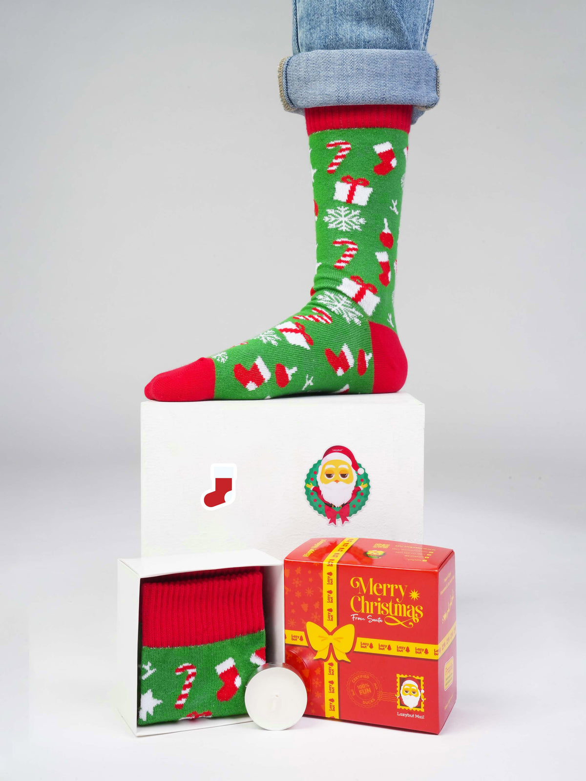 Christmas Tree Socks