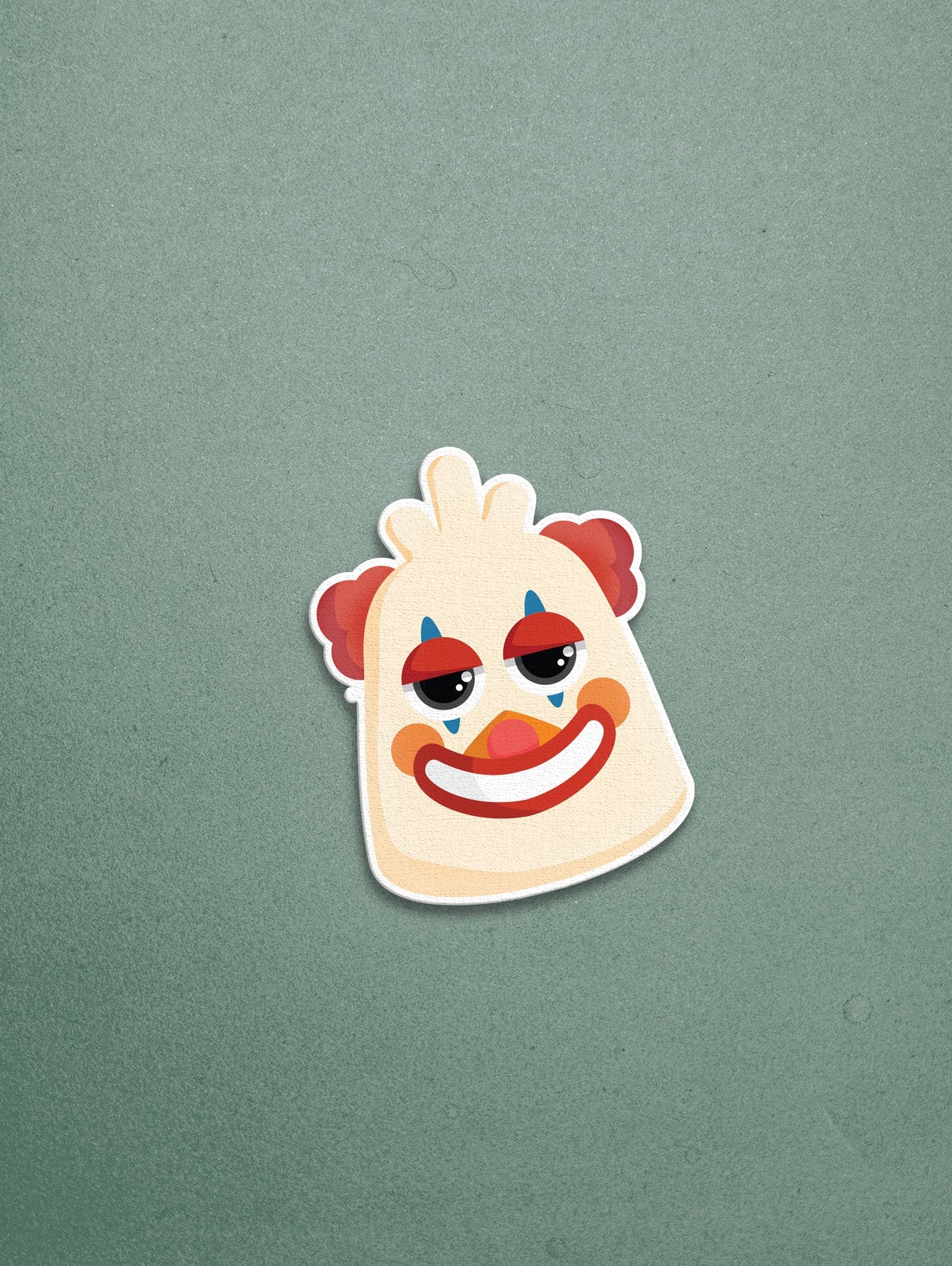 Clown Sticker - Lazybut