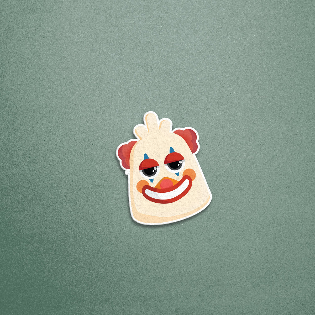 Clown Sticker