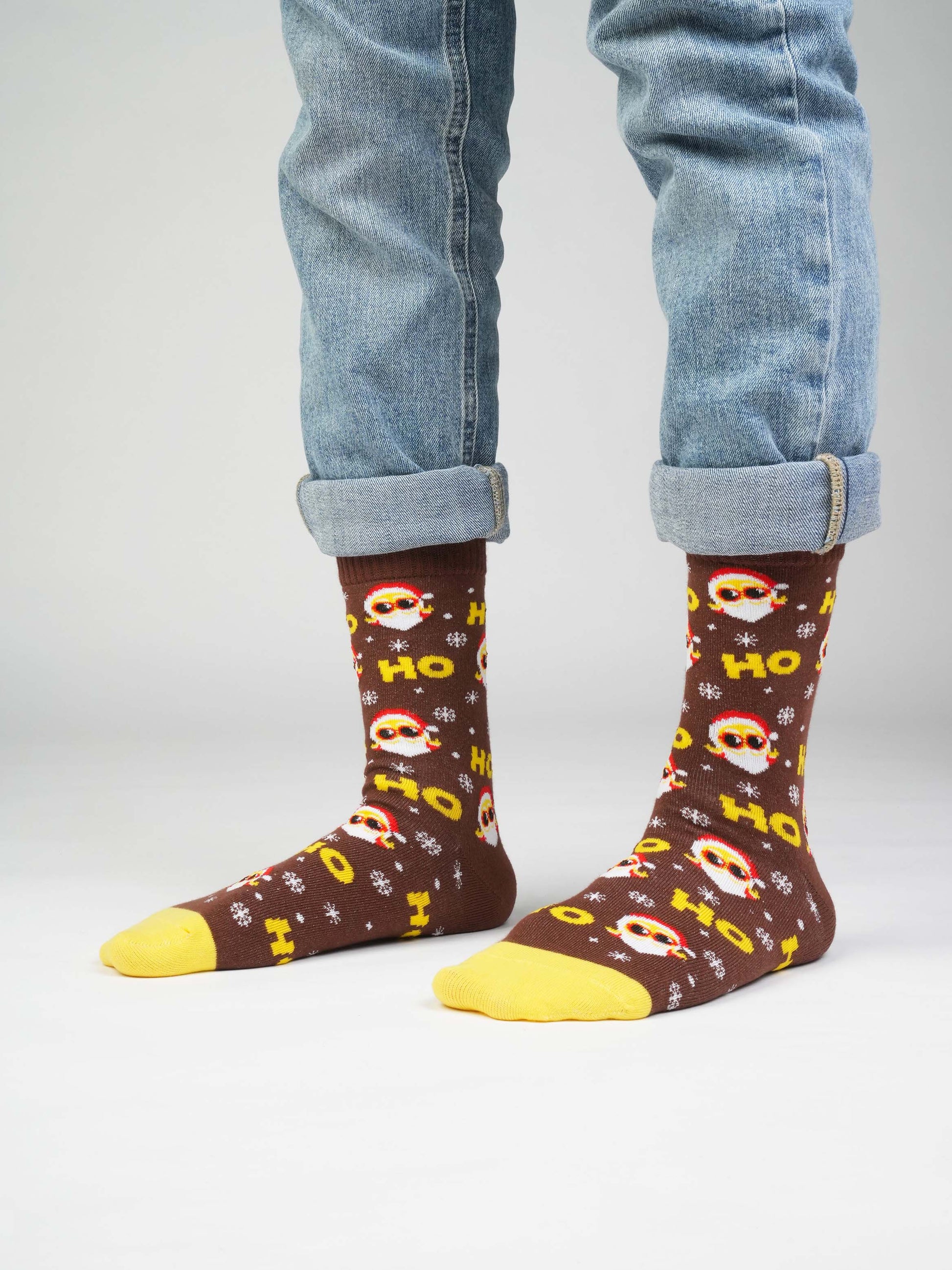 Cool Santa Socks - Lazybut