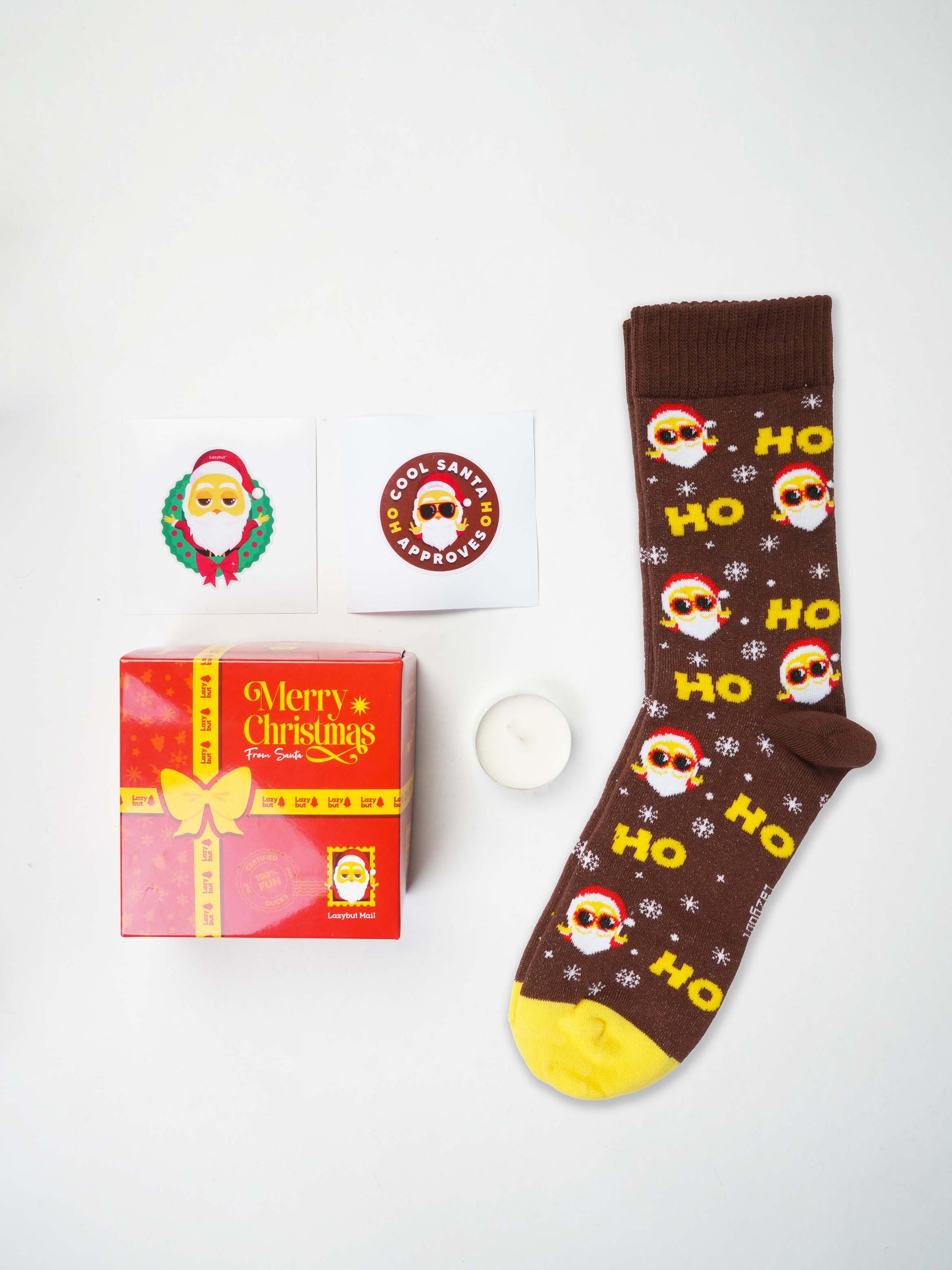 Cool Santa Socks - Lazybut