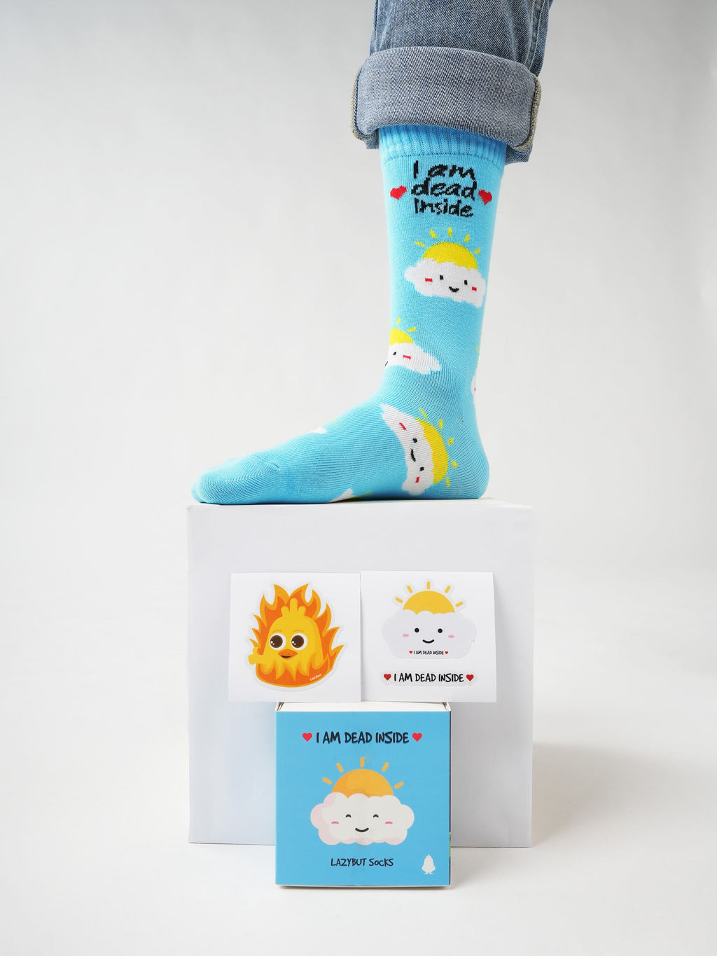 Dead Inside Socks Pack - Lazybut