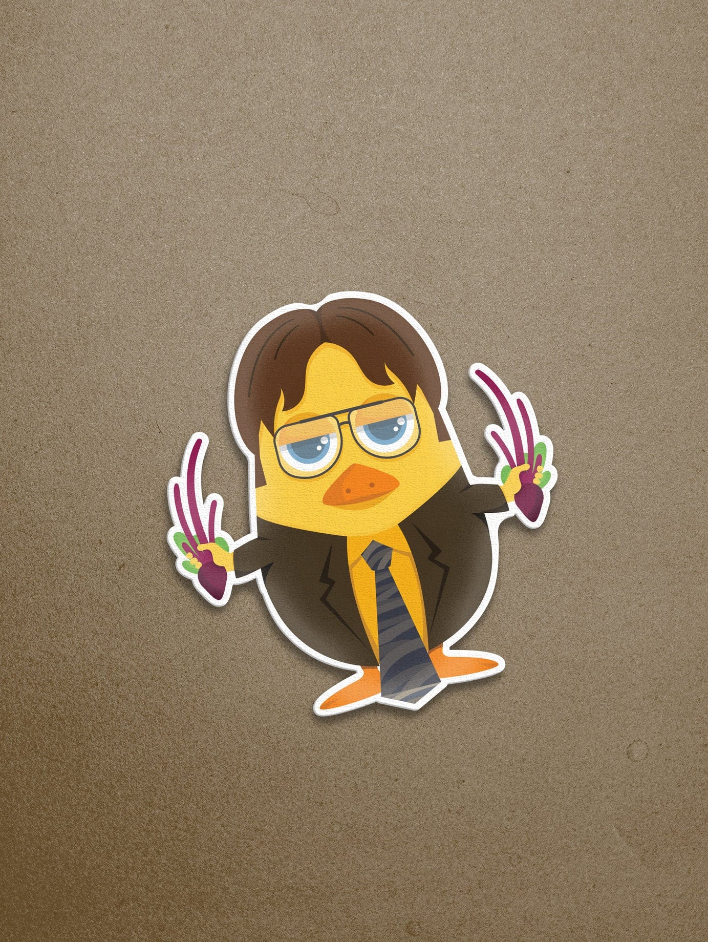 Dwight Schrute Sticker - Lazybut
