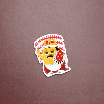 Freddie Mercury Sticker - Lazybut