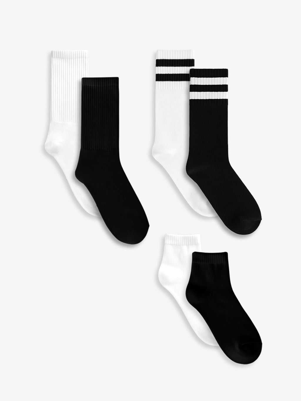 Full Essential Socks - 6 Pairs - Lazybut