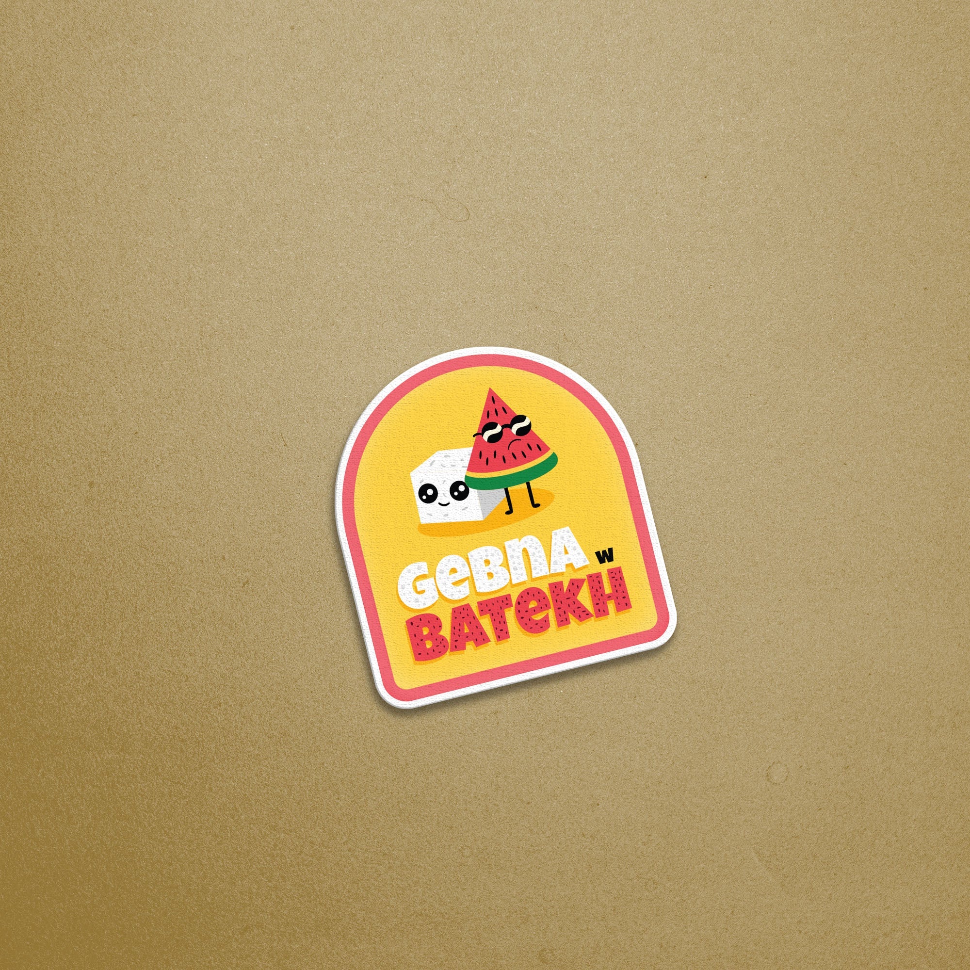 Gebna w Batekh Sticker - Lazybut