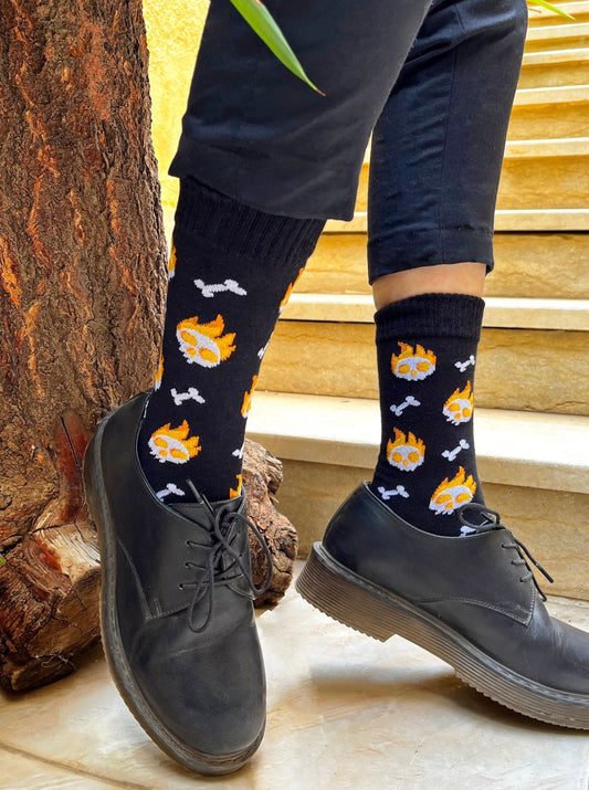 Ghost Rider Socks - Lazybut