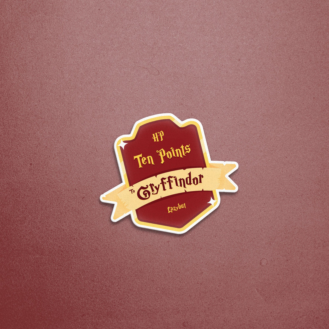 Gryffindor (Harry Potter) Sticker - Lazybut