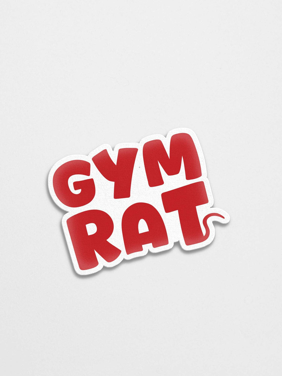 Gym Rat Sticker - Lazybut