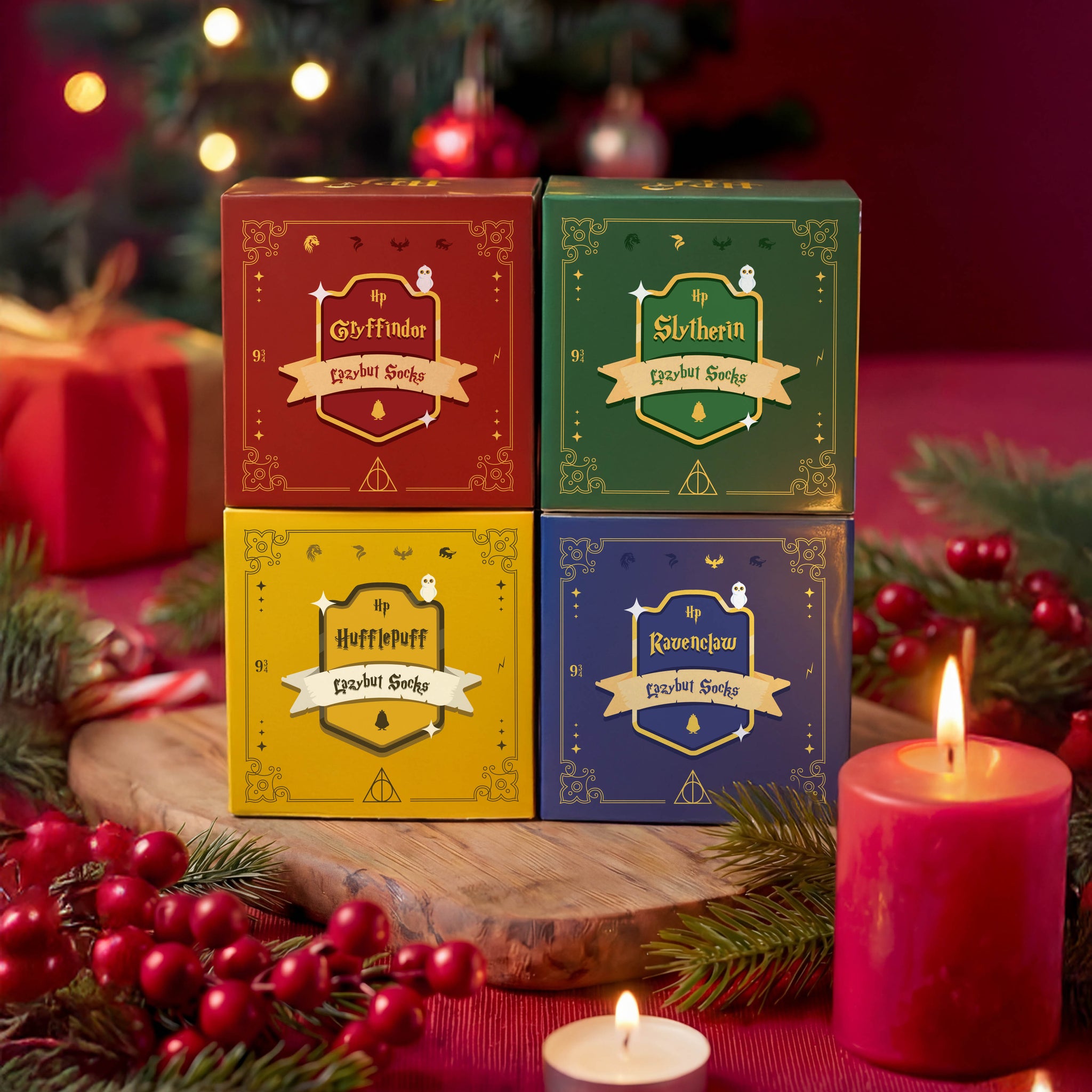 Hogwarts Bundle (4 Pairs) - Lazybut