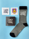 I Can't Adult Today Socks Pack - Lazybut