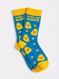 King Of Ducks Socks - Lazybut