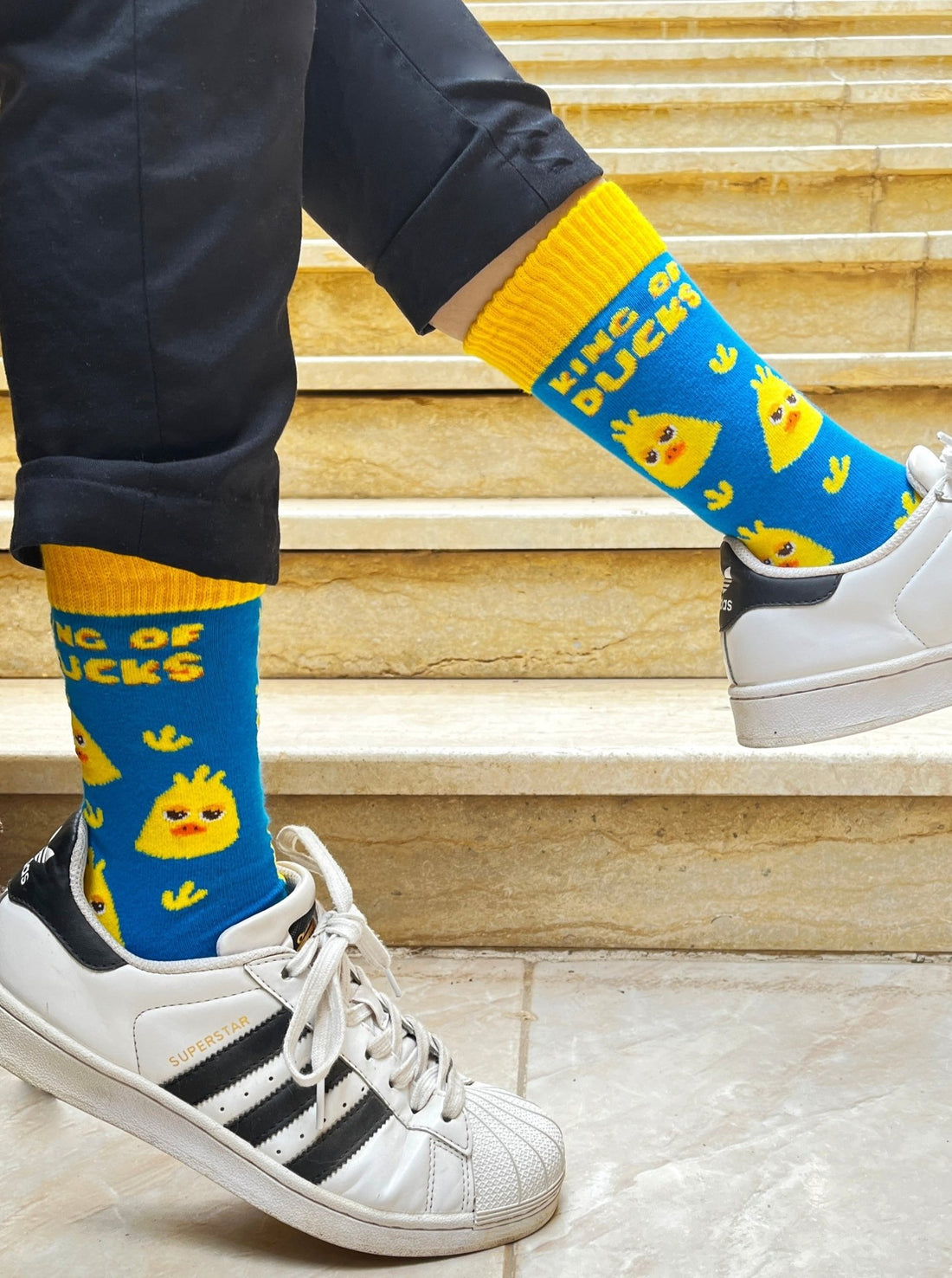 King Of Ducks Socks - Lazybut