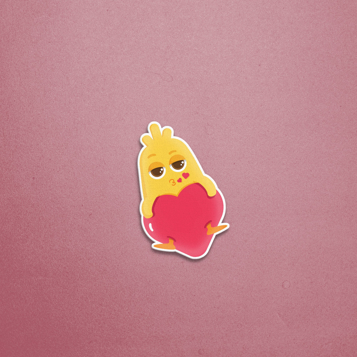 Kissing Sticker