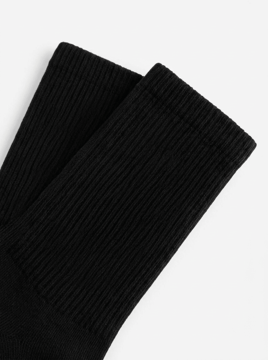 Long Black Socks - 3 Pairs - Lazybut