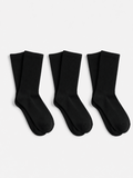 Long Black Socks - 3 Pairs - Lazybut