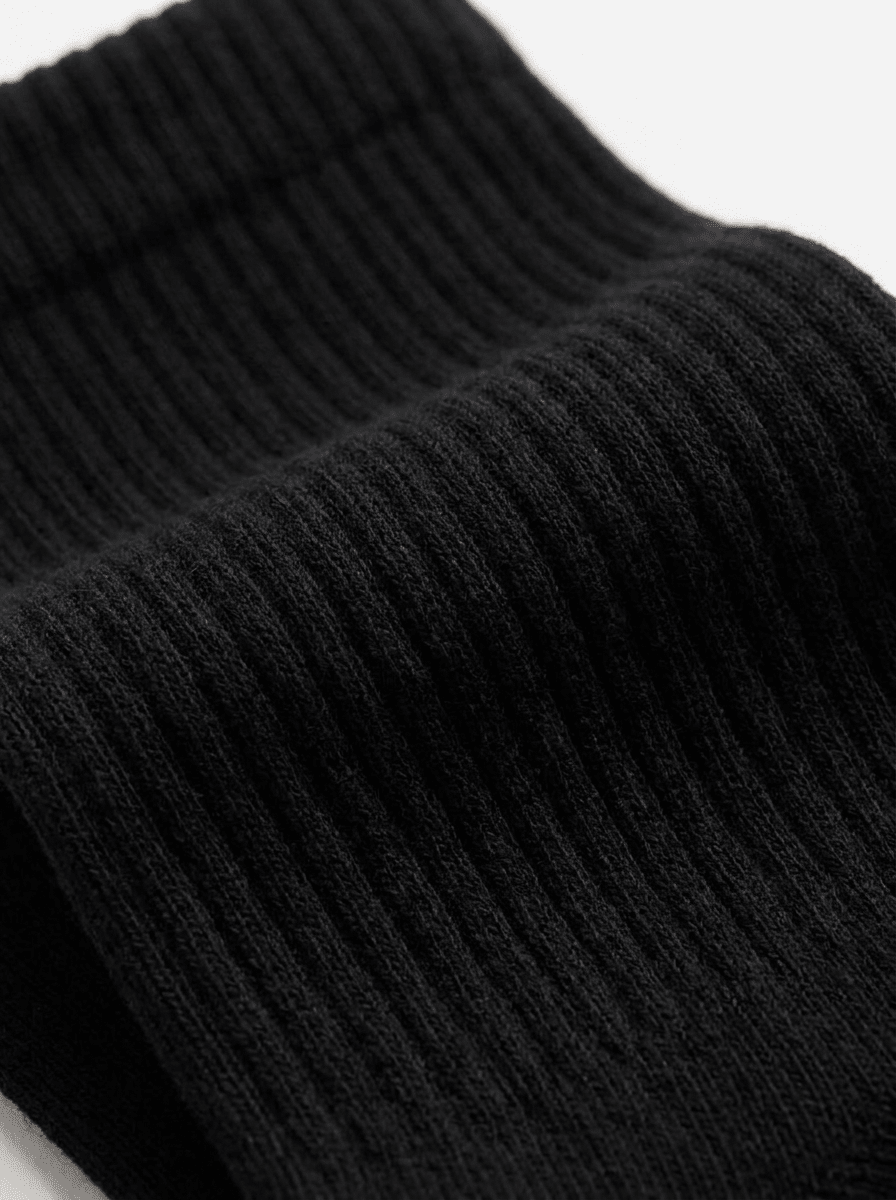 Long Black Socks - 3 Pairs - Lazybut