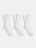 Long White Socks - 3 Pairs - Lazybut