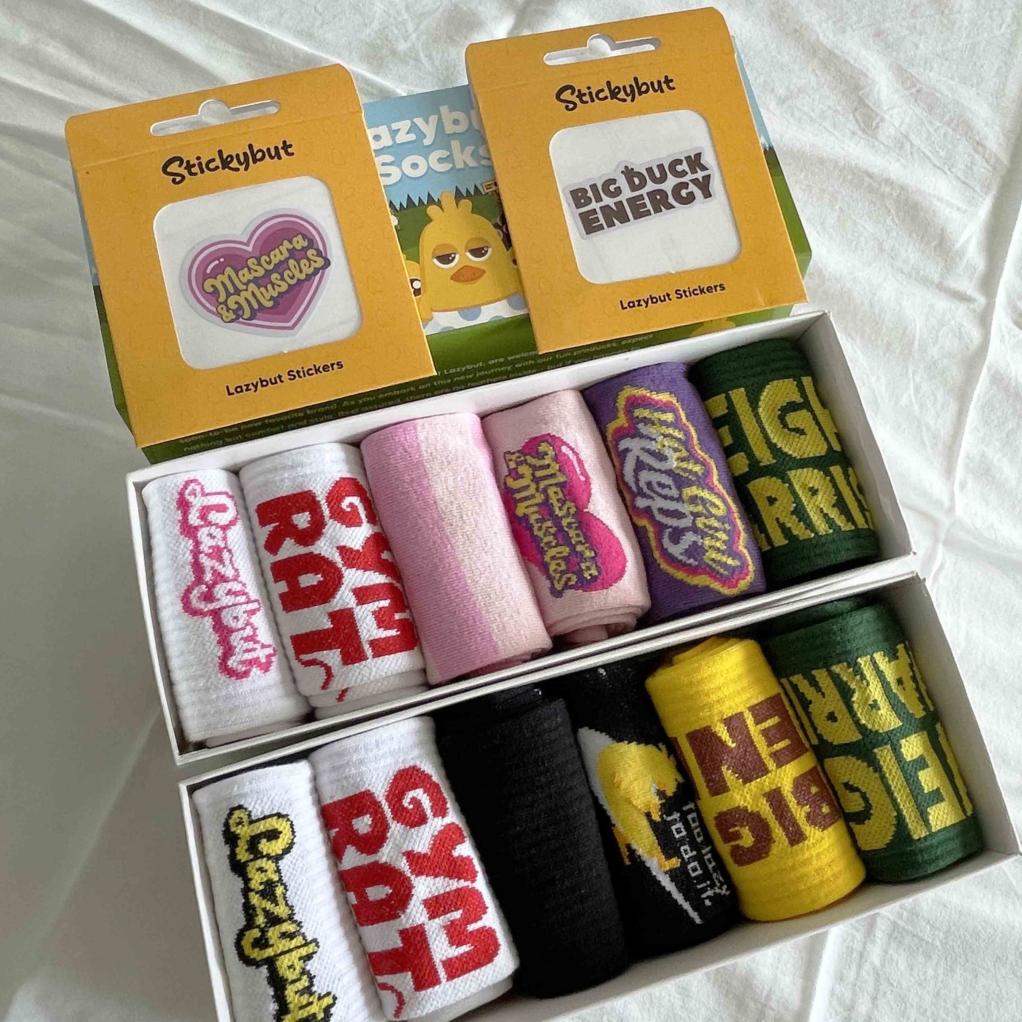 Matching Gym Packs - 12 Pairs - Lazybut