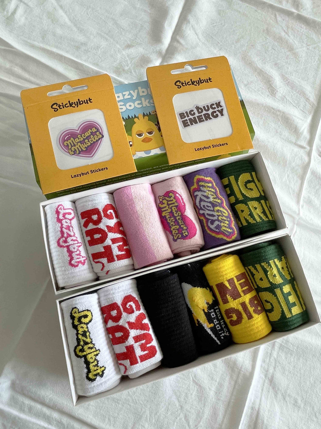 Matching Gym Packs - 12 Pairs - Lazybut