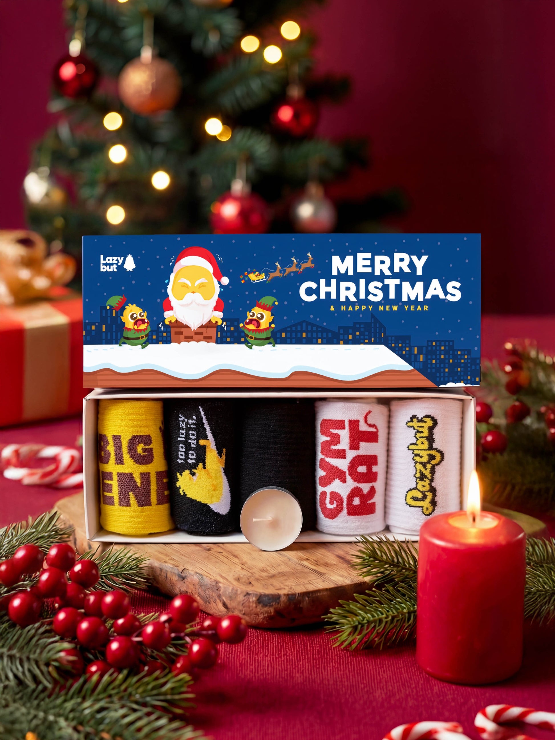 Men's Gym Pack - 5 Pairs - Lazybut