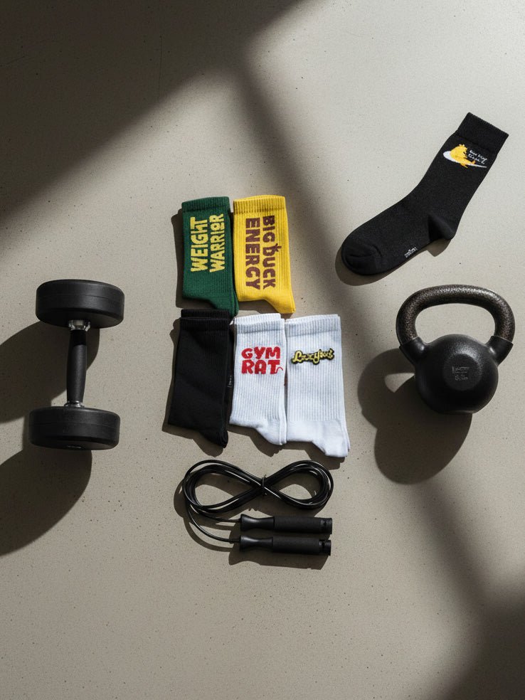 Men's Gym Pack - 6 Pairs - Lazybut