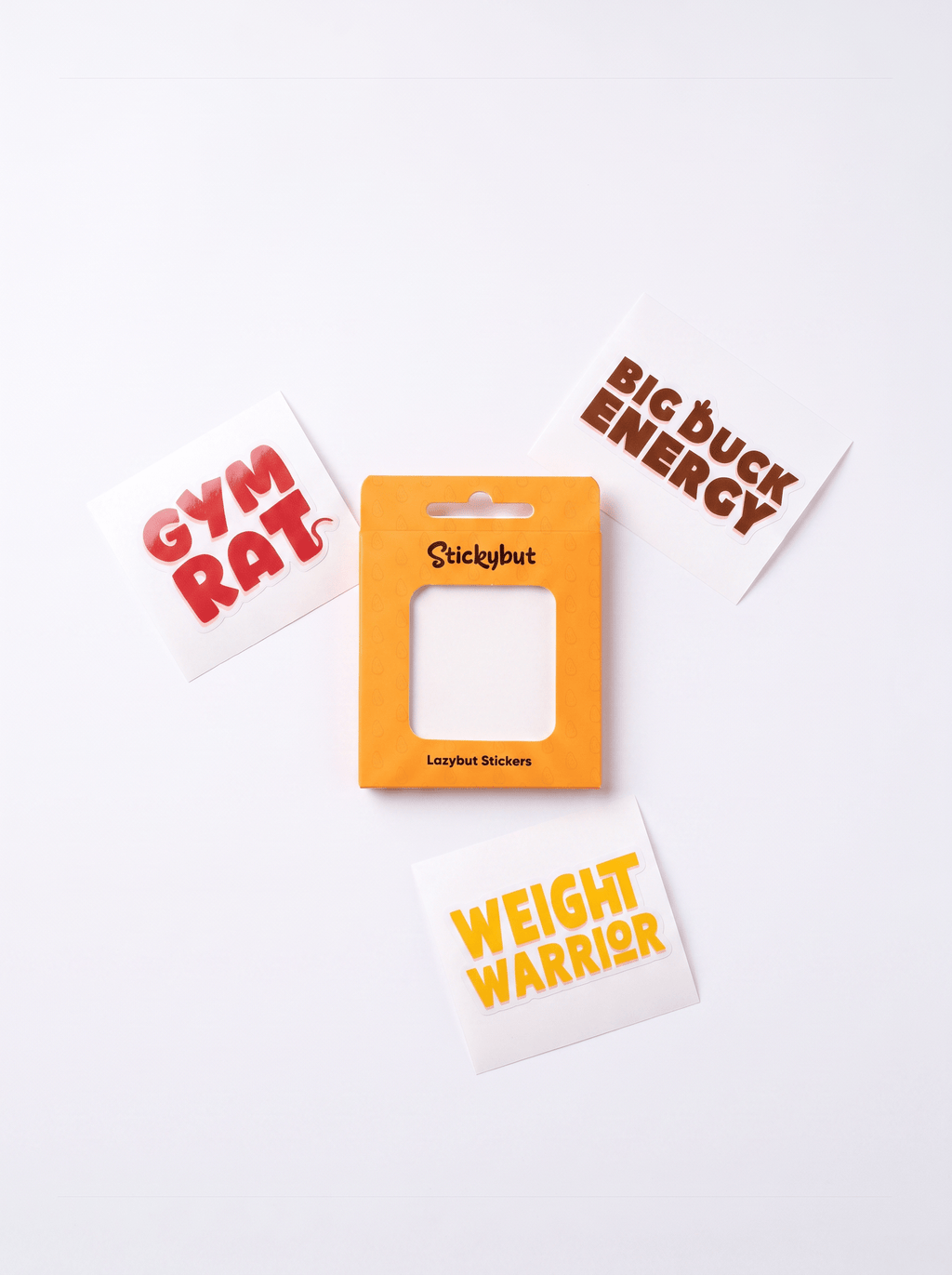 Men's Gym Sticker Pack - Lazybut