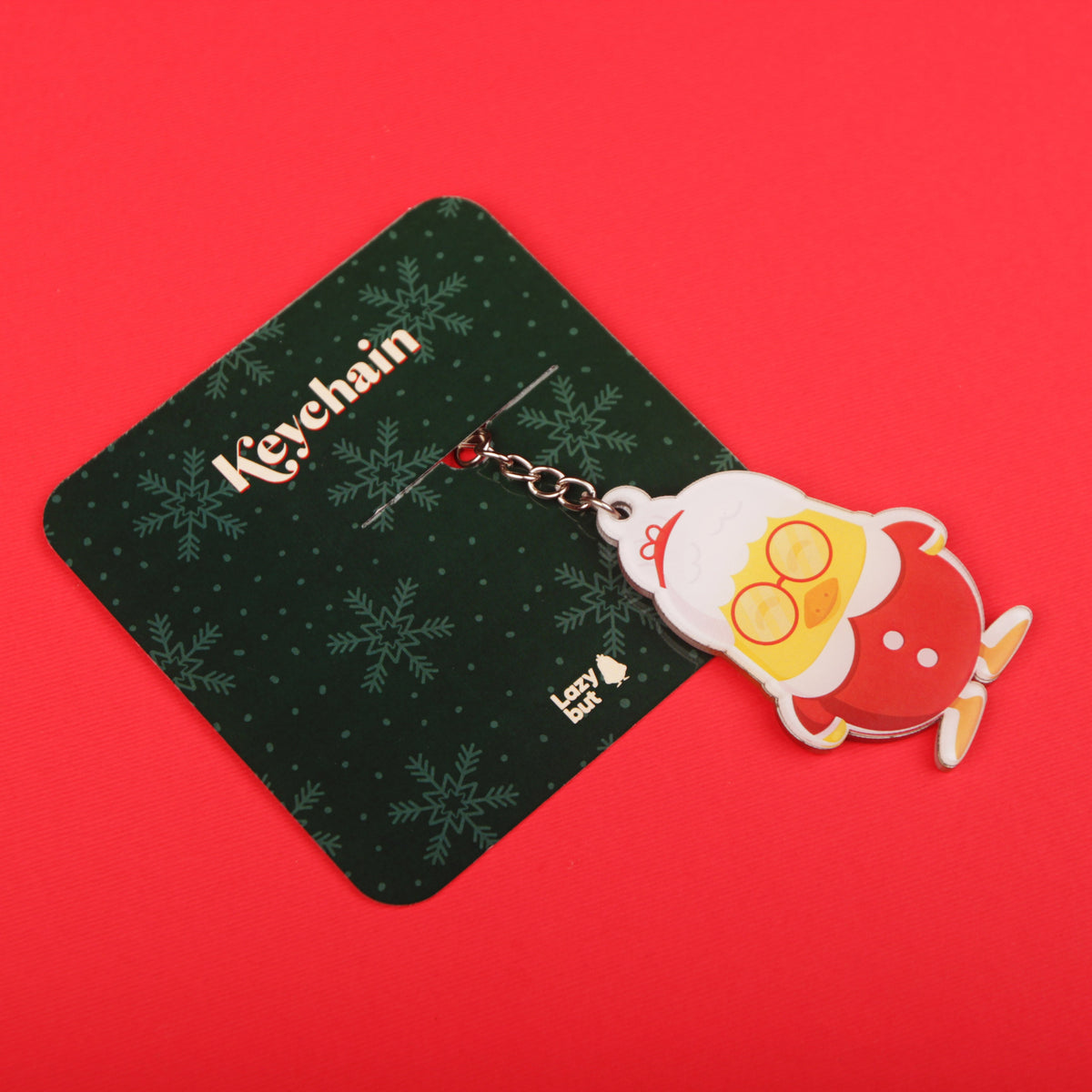 Ms. Claus Keychain