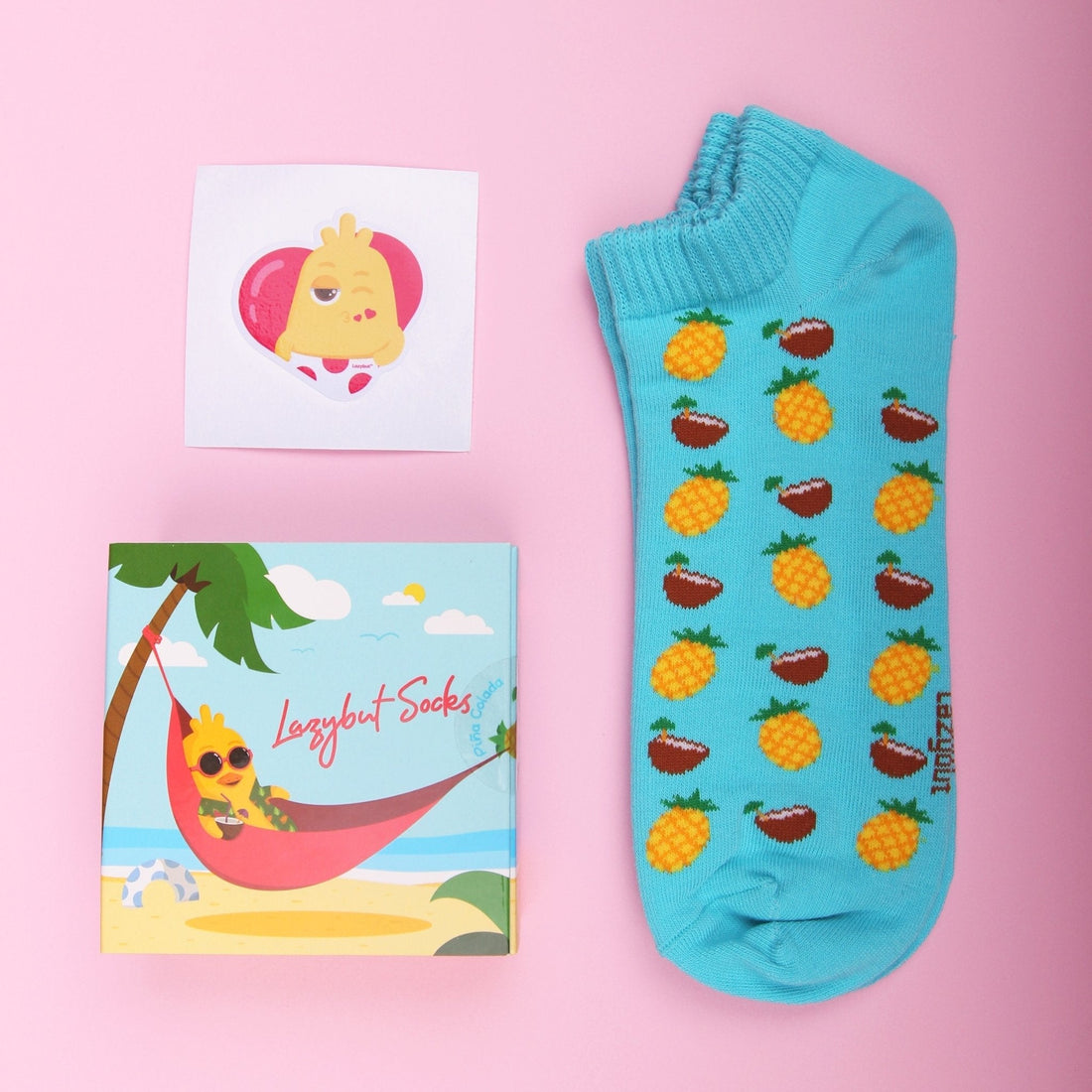 Pina Colada Socks Pack - Lazybut