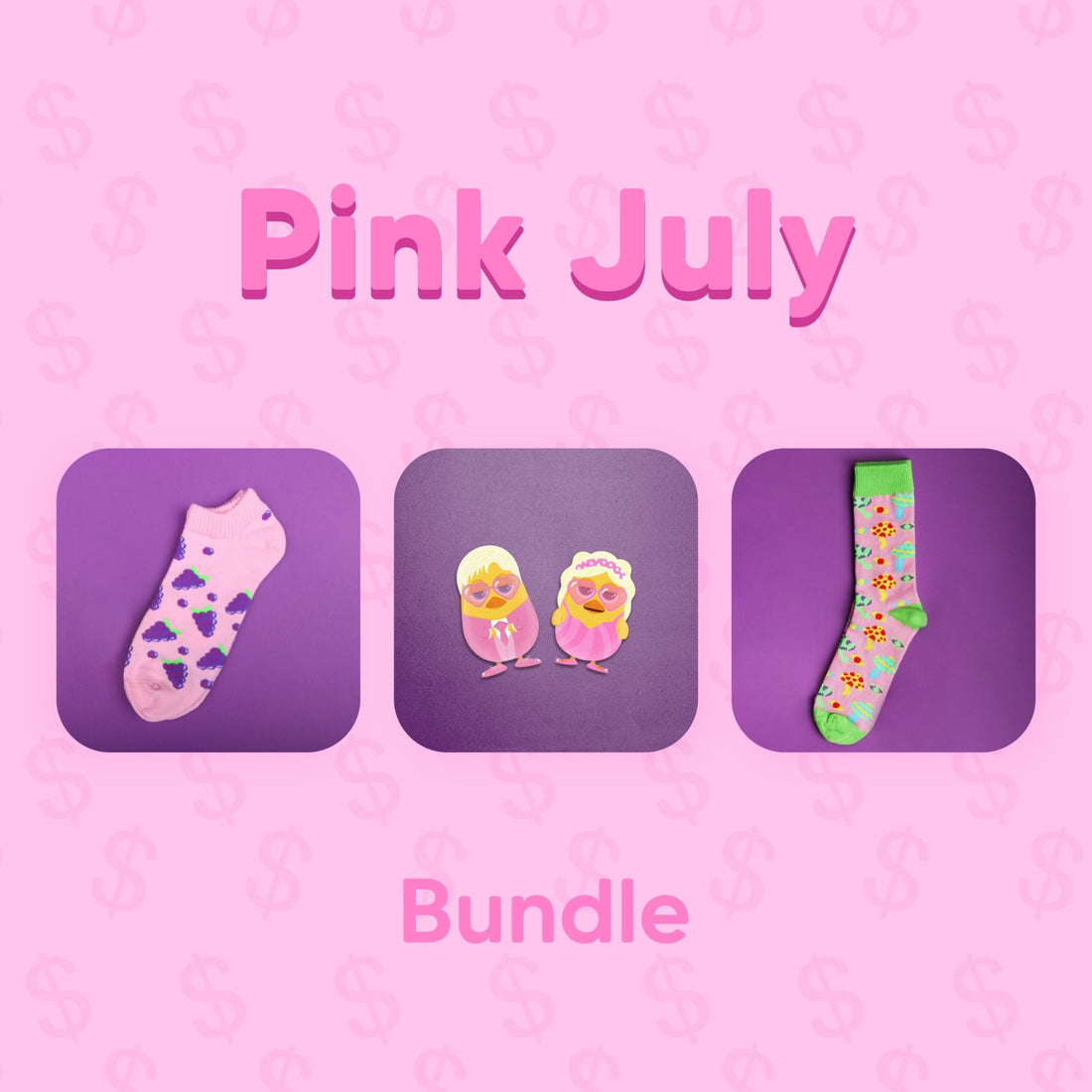 Pink July Bundle - Lazybut