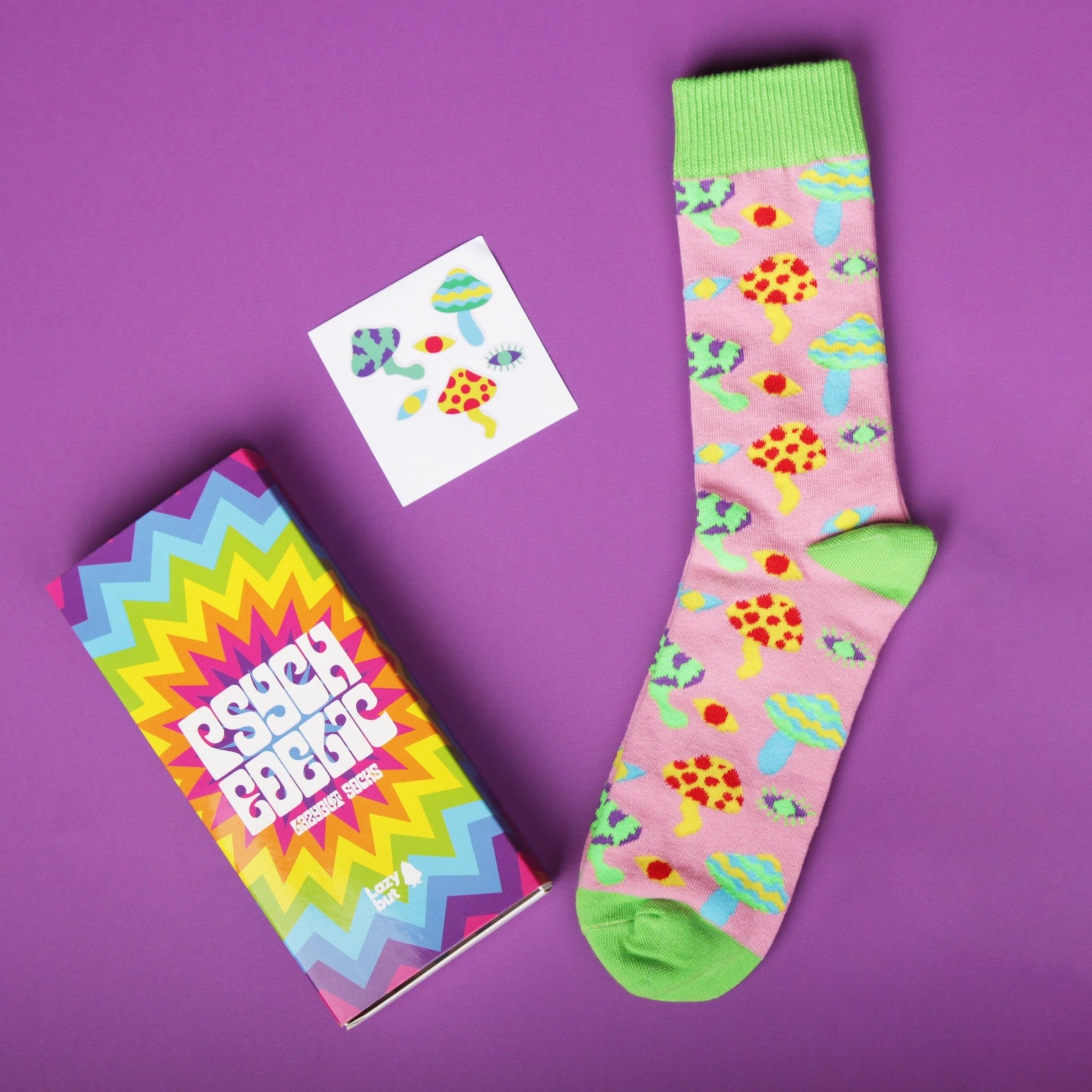 Psychedelic Socks - Lazybut