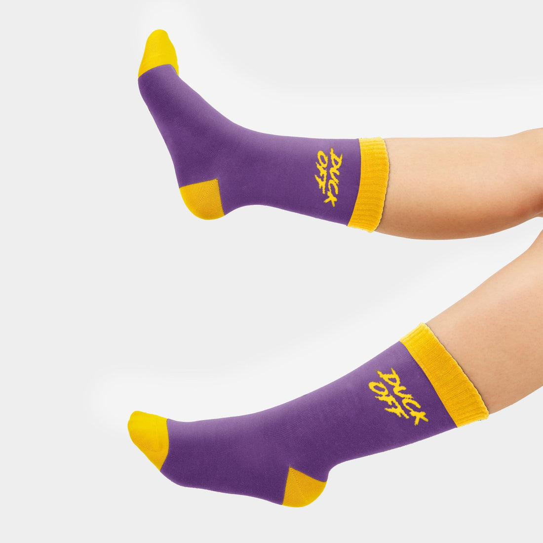 Purple Duck Off Socks - Lazybut